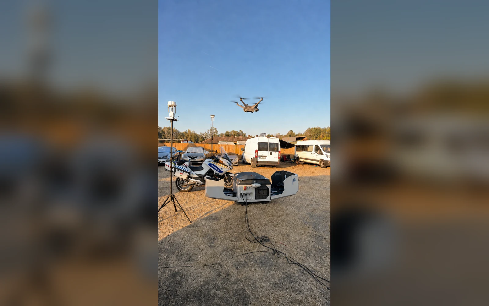 DJI Dock, drón és helyszíni autonóm felügyeleti rendszer nappali műveleti környezetben